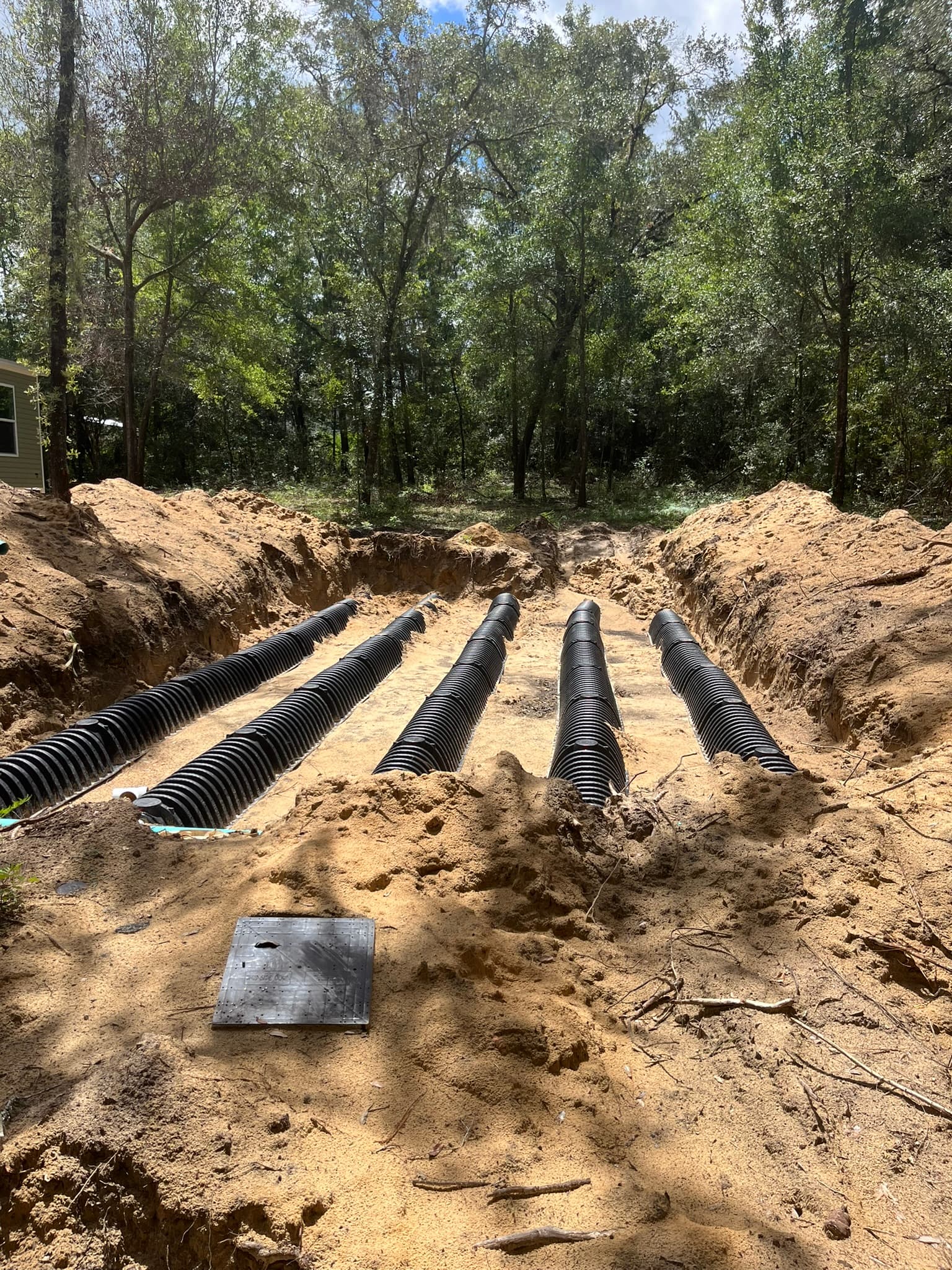 Drain Field Progress