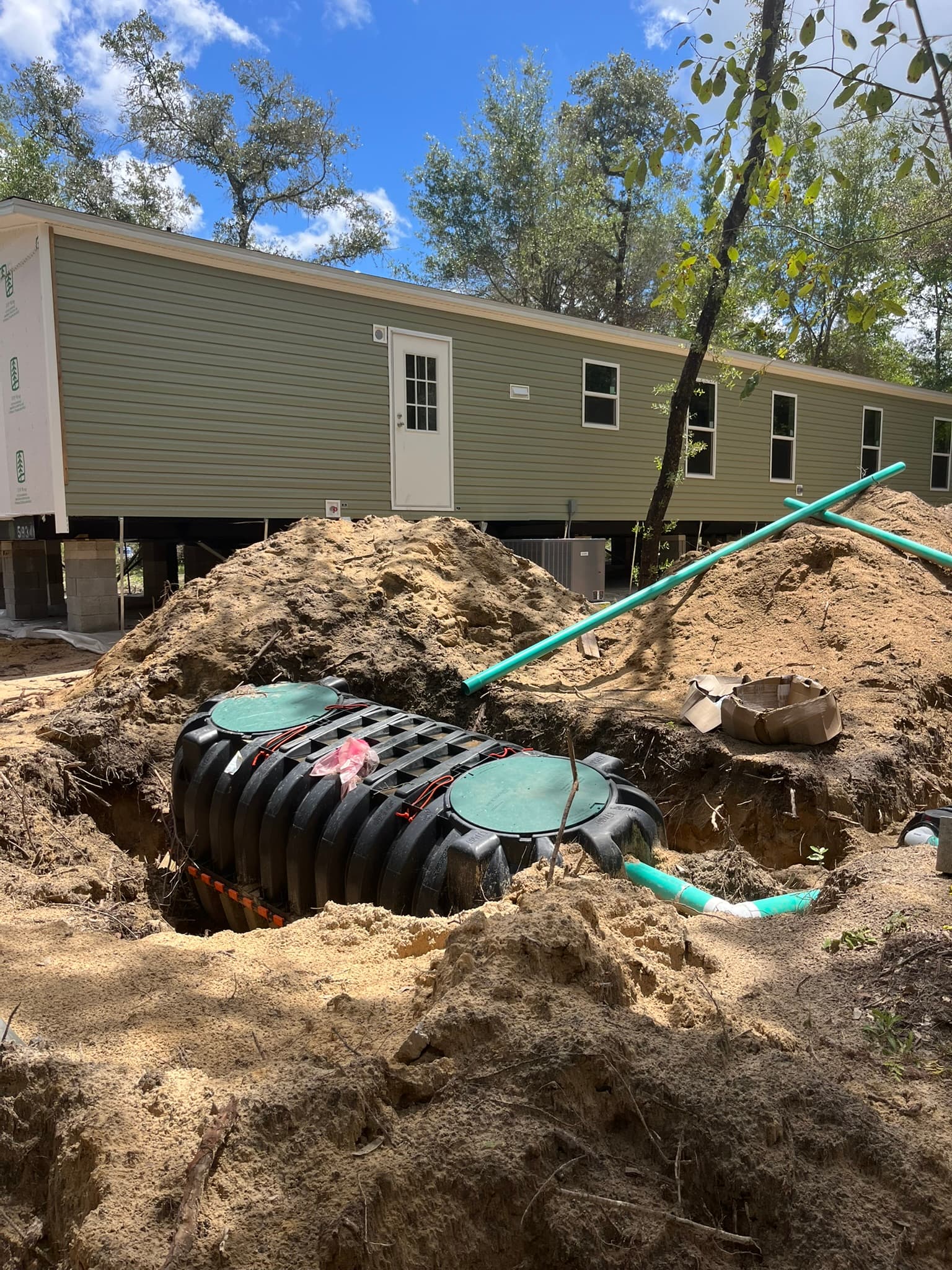 Septic Tank Hookup